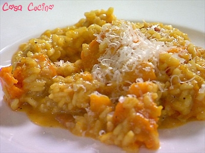 riso con la zucca