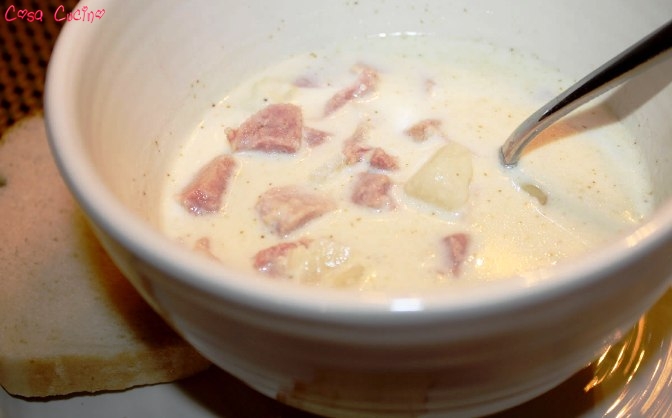 zuppa al prosciutto