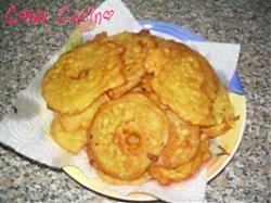 frittelle di mele a rondelle
