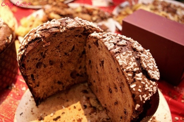 panettone al cioccolato
