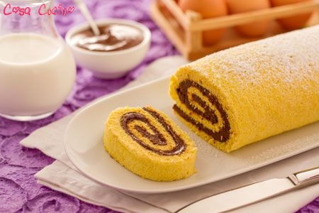 tronchetto alla nutella