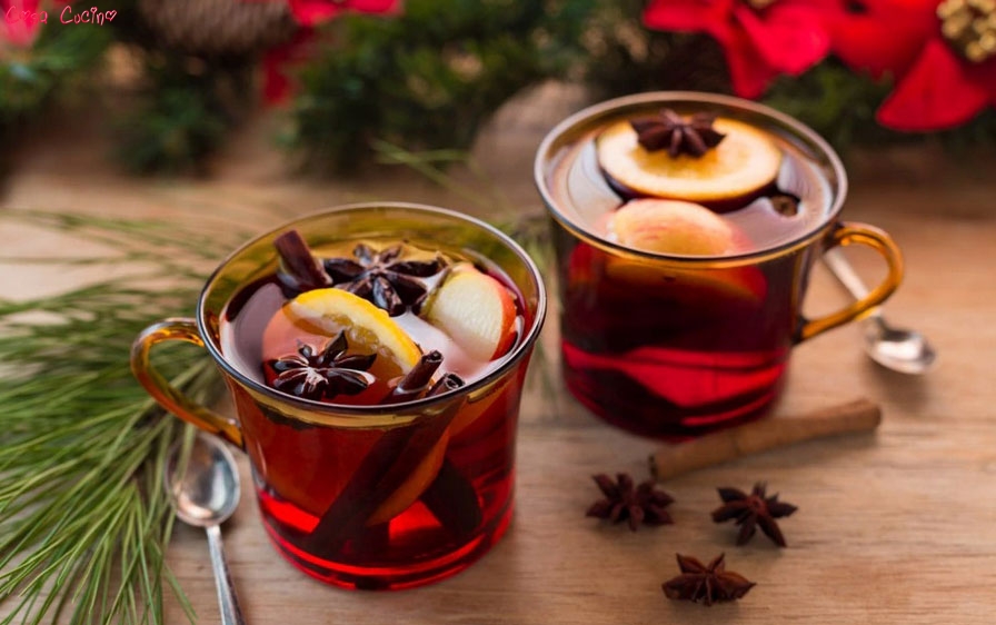 vino caldo alla frutta