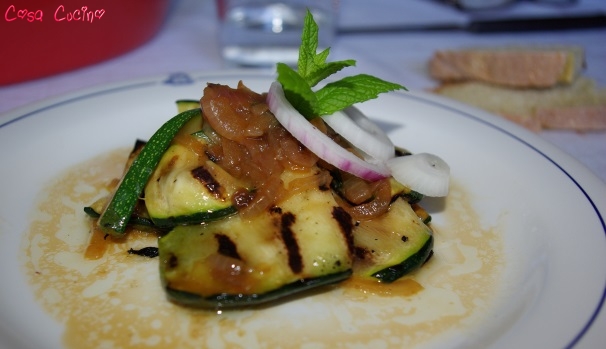 zucchine grigliate in carpione