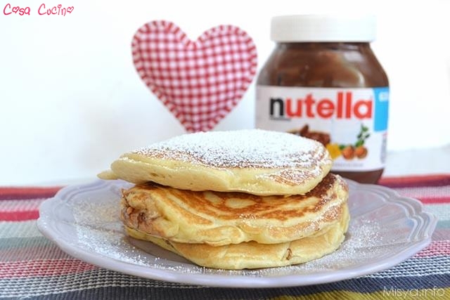 pancakes alla nutella