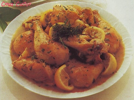 pollo acciugato