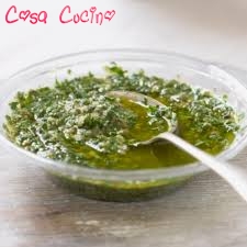 salsa verde per carni alla griglia