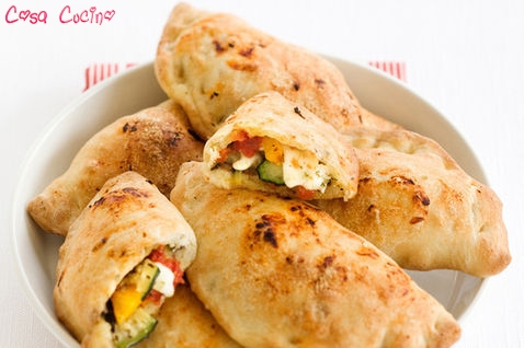calzoni ripieni di verdure