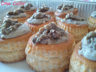 vol-au-vent ai funghi