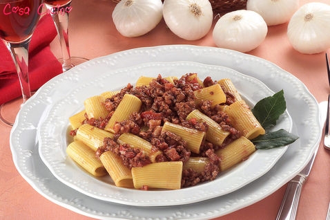maccheroncini al ragu