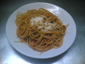 spaghetti all'amatriciana