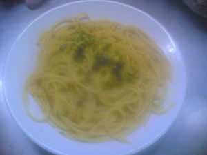 spaghetti allo zafferano