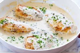 petti di pollo alla panna