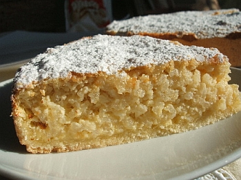 torta di riso e mandorle