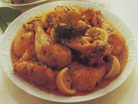 pollo acciugato