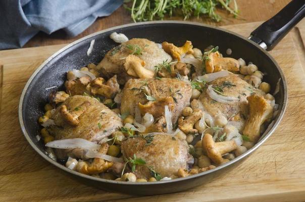 pollo al dragoncello