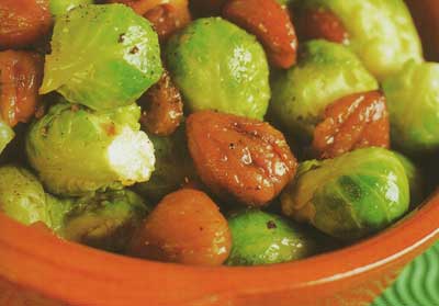 Castagne e cavolini al burro