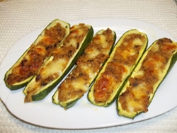 zucchine e fontina