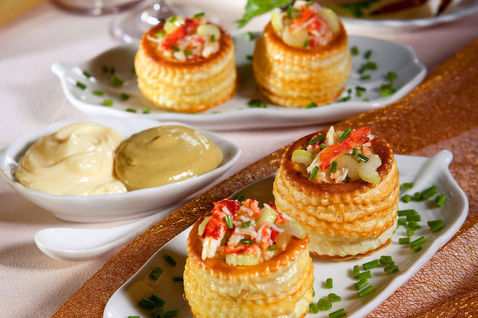 vol-au-vent al granchio